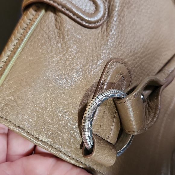 Brighton Taupe Shoulder Bag with Dust Bag - Picture 10 of 16